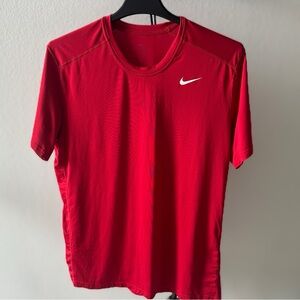 Nike Men's Red DRI-FIT Tee